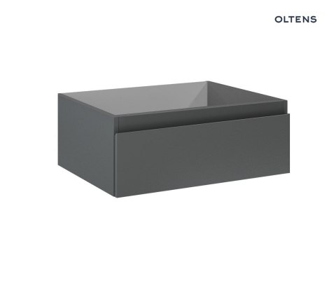 Vernal Oltens Vernal szafka 60 cm podumywalkowa wisząca grafit mat 60009400 Vernal Oltens Vernal szafka 60 cm podumywalkowa wisząca grafit mat 60009400