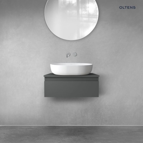 Vernal Oltens Vernal szafka 60 cm podumywalkowa wisząca grafit mat 60009400 Vernal Oltens Vernal szafka 60 cm podumywalkowa wisząca grafit mat 60009400