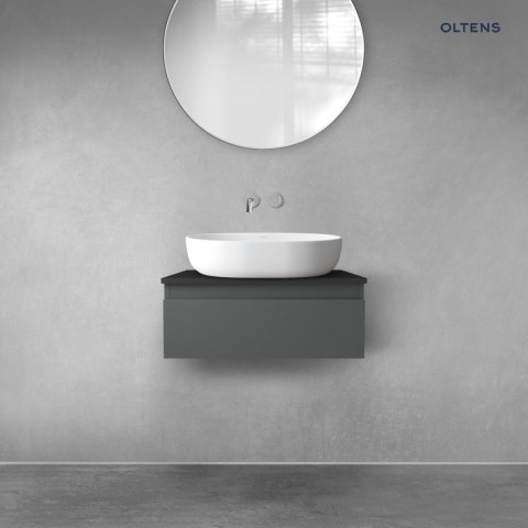 Vernal Oltens Vernal szafka 60 cm podumywalkowa wisząca grafit mat 60009400 Vernal Oltens Vernal szafka 60 cm podumywalkowa wisząca grafit mat 60009400