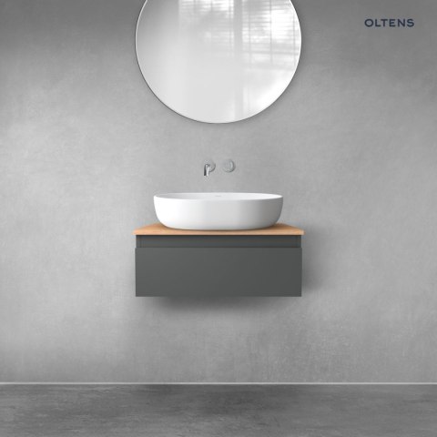 Vernal Oltens Vernal szafka 60 cm podumywalkowa wisząca grafit mat 60009400 Vernal Oltens Vernal szafka 60 cm podumywalkowa wisząca grafit mat 60009400