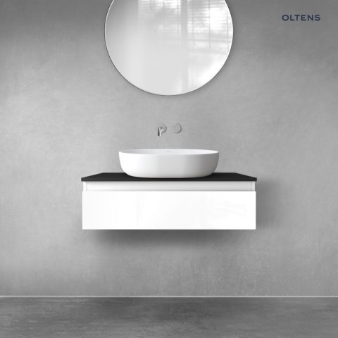 Vernal Oltens Vernal szafka 80 cm podumywalkowa wisząca biały połysk 60010000 Vernal Oltens Vernal szafka 80 cm podumywalkowa wisząca biały połysk 60010000