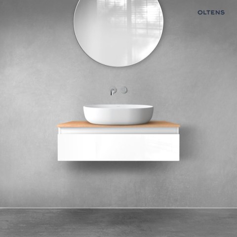 Vernal Oltens Vernal szafka 80 cm podumywalkowa wisząca biały połysk 60010000 Vernal Oltens Vernal szafka 80 cm podumywalkowa wisząca biały połysk 60010000