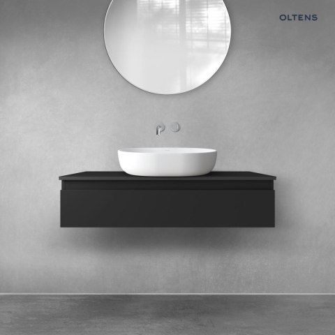 Vernal Oltens Vernal szafka 100 cm podumywalkowa wisząca czarny mat 60011300 Vernal Oltens Vernal szafka 100 cm podumywalkowa wisząca czarny mat 60011300