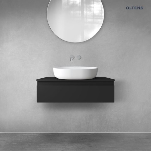 Vernal Oltens Vernal szafka 80 cm podumywalkowa wisząca czarny mat 60010300 Vernal Oltens Vernal szafka 80 cm podumywalkowa wisząca czarny mat 60010300