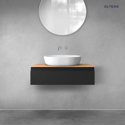 Vernal Oltens Vernal szafka 80 cm podumywalkowa wisząca czarny mat 60010300 Vernal Oltens Vernal szafka 80 cm podumywalkowa wisząca czarny mat 60010300