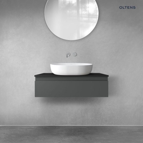 Vernal Oltens Vernal szafka 80 cm podumywalkowa wisząca grafit mat 60010400 Vernal Oltens Vernal szafka 80 cm podumywalkowa wisząca grafit mat 60010400