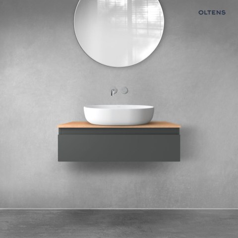 Vernal Oltens Vernal szafka 80 cm podumywalkowa wisząca grafit mat 60010400 Vernal Oltens Vernal szafka 80 cm podumywalkowa wisząca grafit mat 60010400