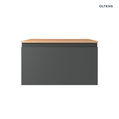 Vernal Oltens Vernal szafka 80 cm podumywalkowa wisząca grafit mat 60014400 Vernal Oltens Vernal szafka 80 cm podumywalkowa wisząca grafit mat 60014400