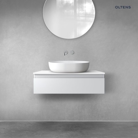 Vernal Oltens Vernal szafka 80 cm podumywalkowa wisząca szary mat 60010700 Vernal Oltens Vernal szafka 80 cm podumywalkowa wisząca szary mat 60010700
