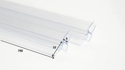 Deante Uszczelki systemu Kerria Plus do szyb 6 mm Deante Uszczelki systemu Kerria Plus do szyb 6 mm