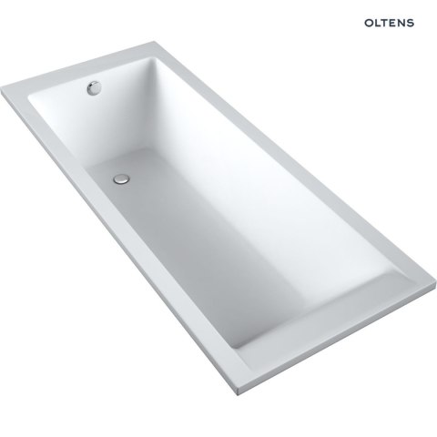Langfoss Oltens Langfoss wanna prostokątna 150x70 cm akrylowa biały połysk 10002000 Langfoss Oltens Langfoss wanna prostokątna 150x70 cm akrylowa biały połysk 10002000