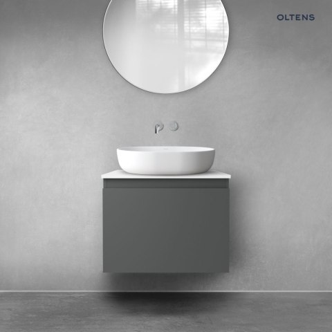 Vernal Oltens Vernal szafka 60 cm podumywalkowa wisząca grafit mat 60013400 Vernal Oltens Vernal szafka 60 cm podumywalkowa wisząca grafit mat 60013400