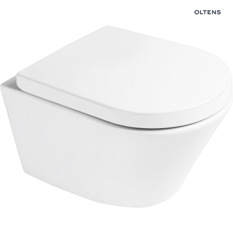 Jog Oltens Jog miska WC wisząca PureRim biała 42001000 Jog Oltens Jog miska WC wisząca PureRim biała 42001000