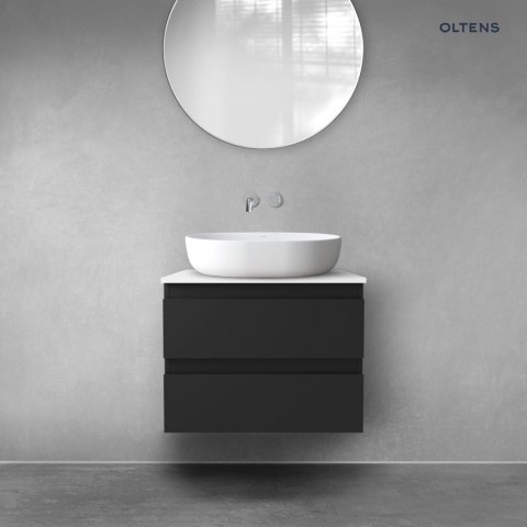 Vernal Oltens Vernal szafka 60 cm podumywalkowa wisząca czarny mat 60000300 Vernal Oltens Vernal szafka 60 cm podumywalkowa wisząca czarny mat 60000300