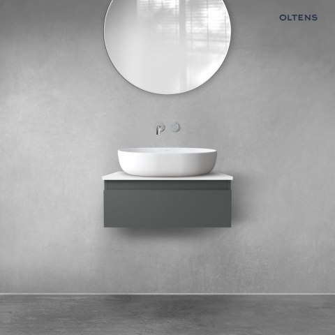 Vernal Oltens Vernal szafka 60 cm podumywalkowa wisząca grafit mat 60009400 Vernal Oltens Vernal szafka 60 cm podumywalkowa wisząca grafit mat 60009400