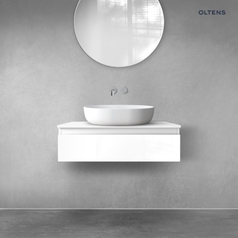 Vernal Oltens Vernal szafka 80 cm podumywalkowa wisząca biały połysk 60010000 Vernal Oltens Vernal szafka 80 cm podumywalkowa wisząca biały połysk 60010000