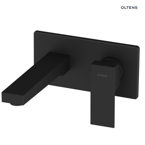 Gota Oltens Gota bateria umywalkowa podtynkowa kompletna czarny mat 32601300 Gota Oltens Gota bateria umywalkowa podtynkowa kompletna czarny mat 32601300