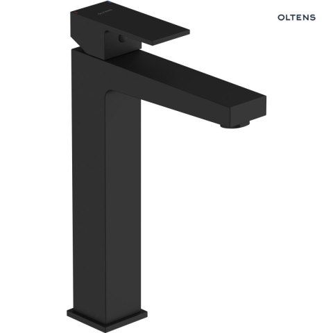 Gota Oltens Gota bateria umywalkowa stojąca wysoka czarny mat 32401300 Gota Oltens Gota bateria umywalkowa stojąca wysoka czarny mat 32401300
