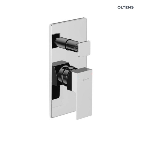 Gota Oltens Gota bateria wannowo-prysznicowa podtynkowa kompletna chrom 34101100 Gota Oltens Gota bateria wannowo-prysznicowa podtynkowa kompletna chrom 34101100