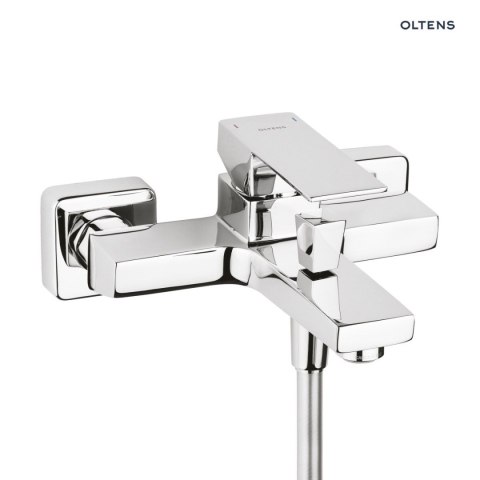 Gota Oltens Gota bateria wannowo-prysznicowa ścienna chrom 34001100 Gota Oltens Gota bateria wannowo-prysznicowa ścienna chrom 34001100