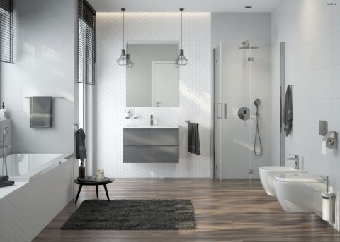 Vernal Oltens Vernal bidet wiszący z powłoką SmartClean biały 46502000 Vernal Oltens Vernal bidet wiszący z powłoką SmartClean biały 46502000