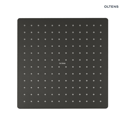 Atran Oltens Atran (S) deszczownica 22 cm kwadratowa czarny mat 37005300 Atran Oltens Atran (S) deszczownica 22 cm kwadratowa czarny mat 37005300
