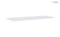Vernal Oltens Vernal blat 140 cm naszafkowy slim biały połysk 63011000