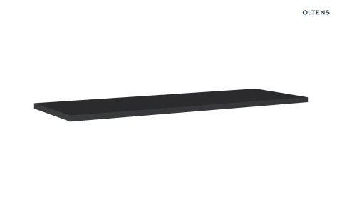 Vernal Oltens Vernal blat 140 cm naszafkowy slim czarny mat 63011300 Vernal Oltens Vernal blat 140 cm naszafkowy slim czarny mat 63011300