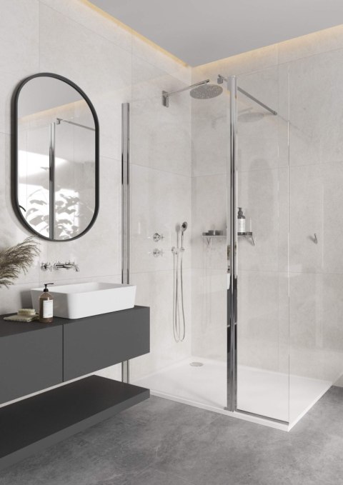 Deante Ścianka prysznicowa / walk-in systemu Kerria Plus 80 cm Deante Ścianka prysznicowa / walk-in systemu Kerria Plus 80 cm