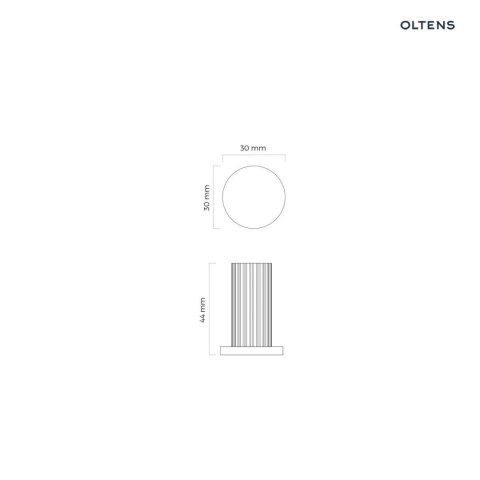 Hamnes Oltens Hamnes haczyk na ręcznik chrom 80113100 Hamnes Oltens Hamnes haczyk na ręcznik chrom 80113100
